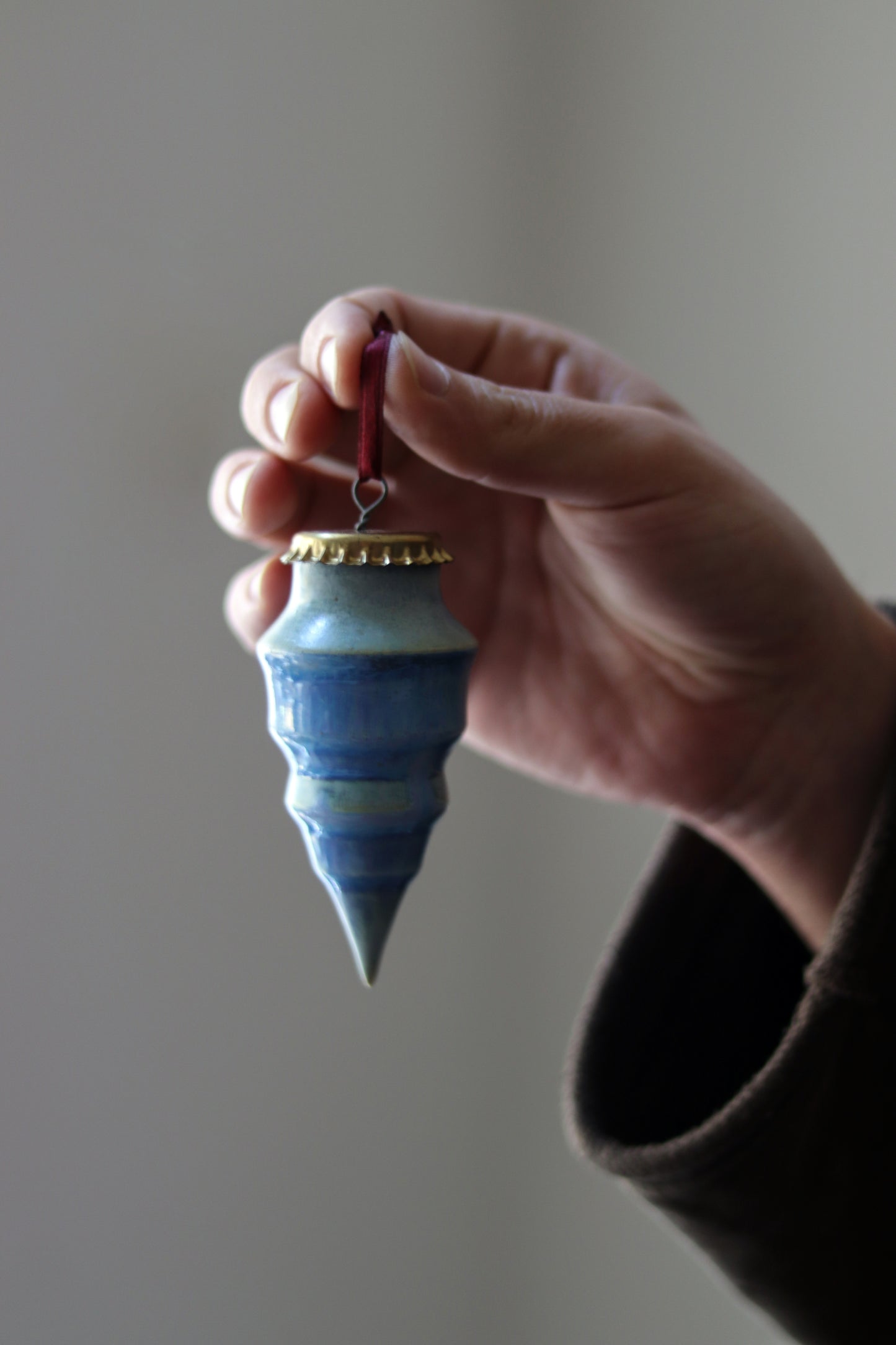 Porcelán karácsonyfadísz